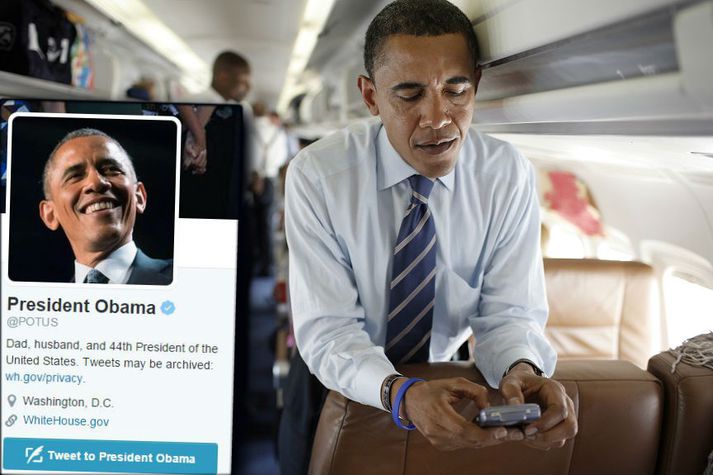 Barack Obama er kominn á Twitter.