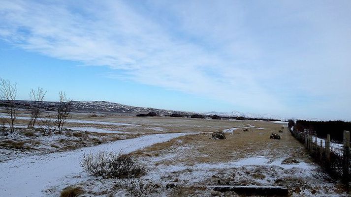 Áhugasamir kaupendur vilja útbúa fyrsta tólf holu golfvöll landsins á grunni vallarins á Minni-Borg.