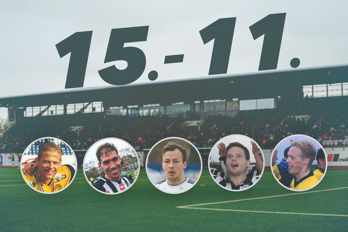 Fimm magnaðir leikmenn bætast á listann í dag, í sæti 15-11.