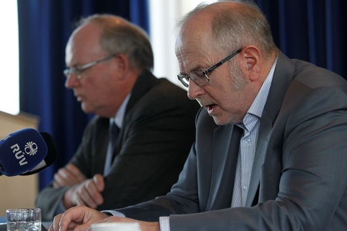Ragnar Hall og Gestur Jónsson.