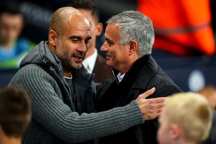 Guardiola og Mourinho hafa ólíka sýn á fótbolta en matarsmekkur þeirra er svipaður.