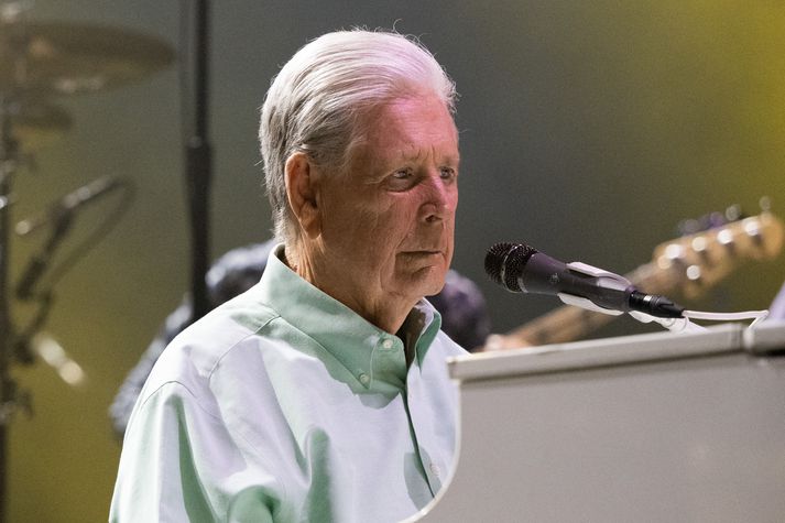 Brian Wilson á tónleikum með The Beach boys í Bandaríkjunum 2022.