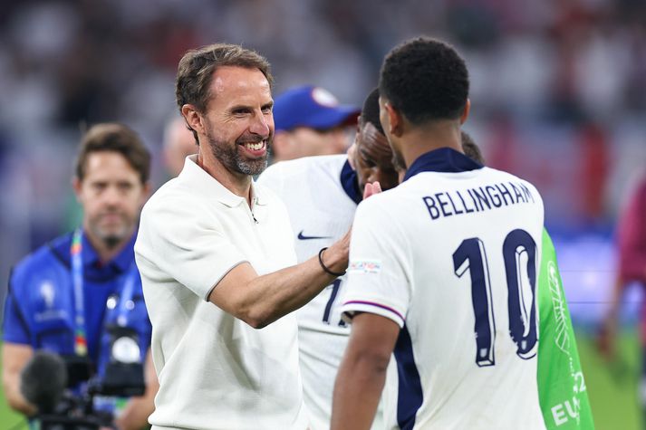 Gareth Southgate þakkar líklega fyrir að hafa ekki tekið Jude Bellingham af velli í venjulegum leiktíma.