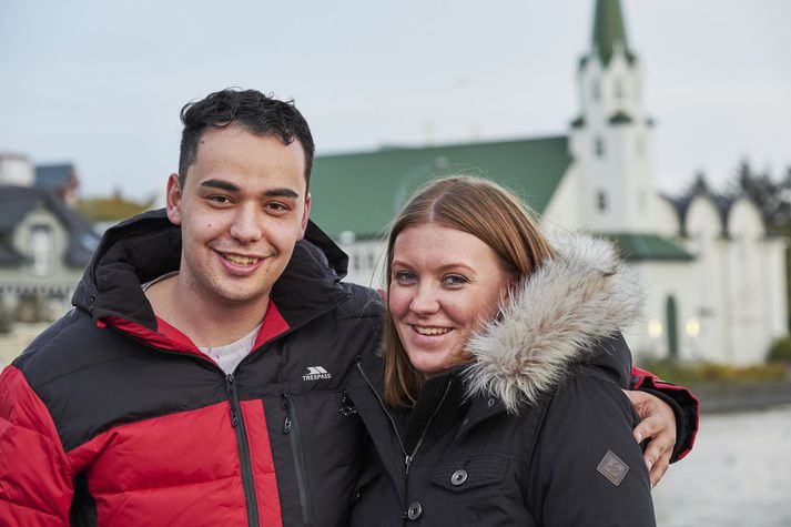 Adam og Catherine eiga erfitt með að lýsa þakklætinu sem þau finna fyrir í garð Íslendinga.