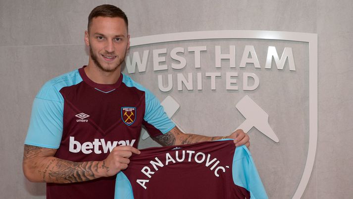 Arnautovic er mættur til London