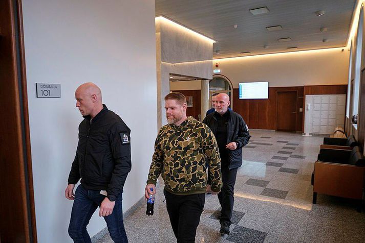 Kristján Markús í Héraðsdómi Reykjavíkur.