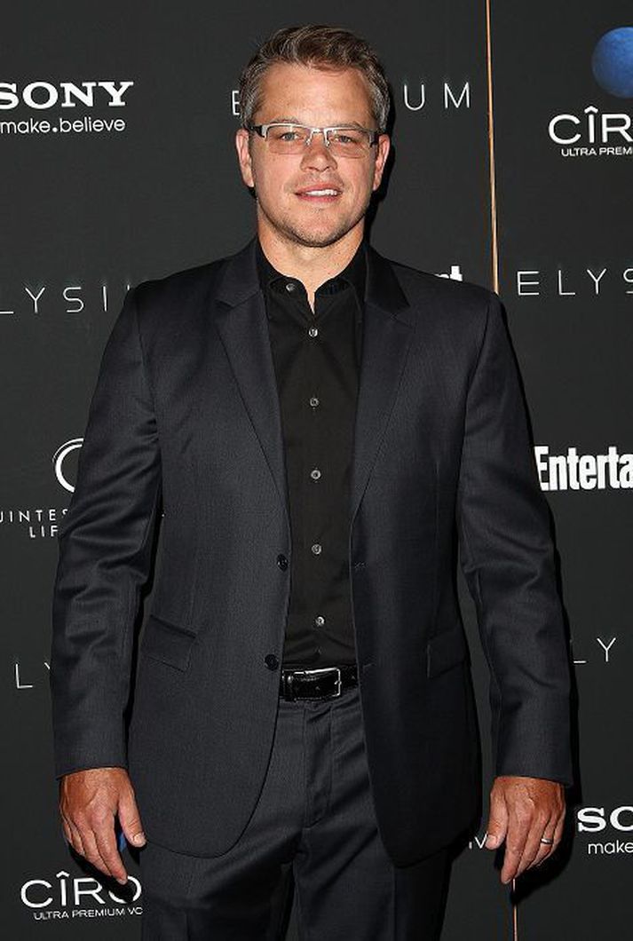 Matt Damon segist fá nóg frí á milli verkefna.