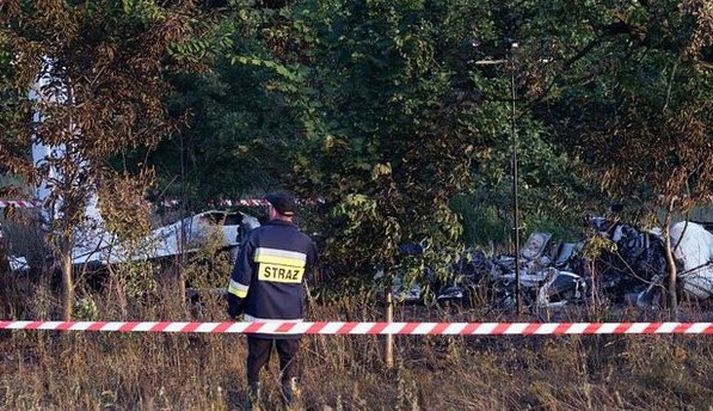 Ellefu eru látnir eftir flugslys í Póllandi