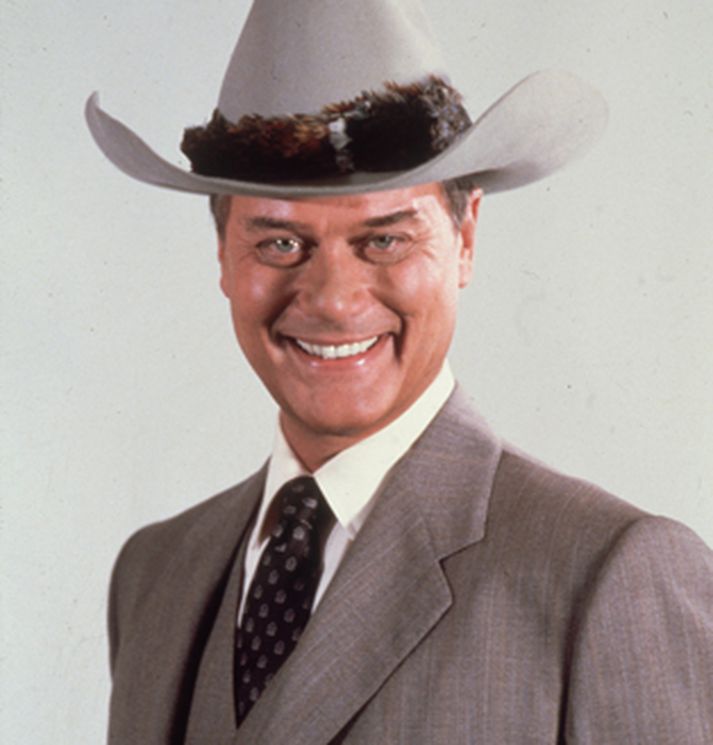 Larry Hagman er í fullu fjöri