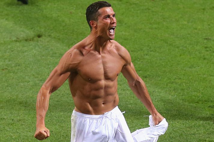 Ronaldo þarf ekkert að skreyta þennan líkama.