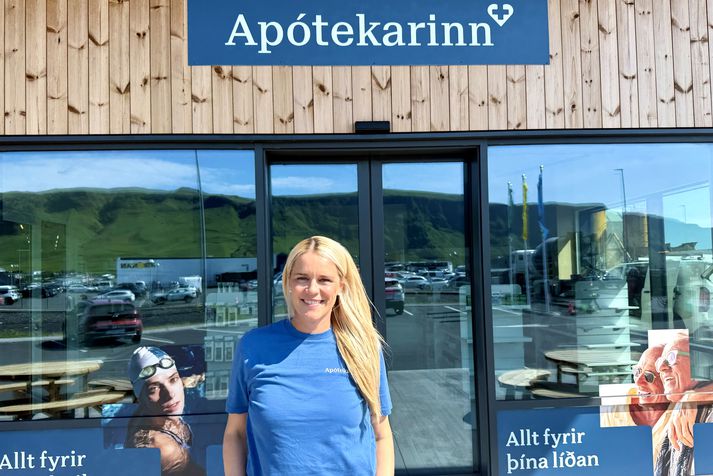 Edda Hermannsdóttir er forstjóri Apótekarans. Tilkynnt var í mars að apótek í eigu Lyfja og heilsu myndu sameinast undir vörumerki Apótekarans. 