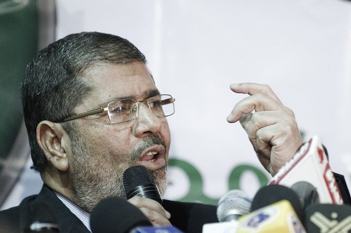 Mohammed Morsi var leiðtogi Bræðralags múslima í Egyptalandi.