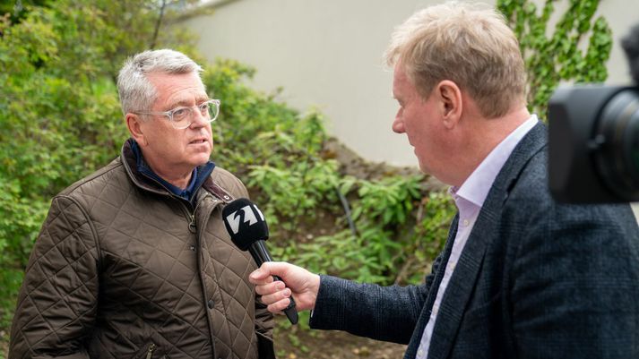 Guðmundur Ingi Ásmundsson, forstjóri Landsnets, í viðtali við Stöð 2 í dag.