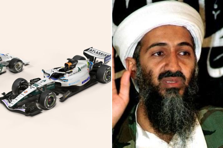 Williams breytir útlit sínu um helgina í bíl sem var styrktur af Bin Laden-fjölskyldunni.