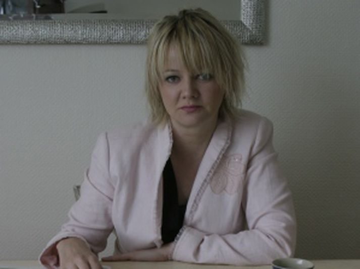 Arna Schram, formaður Blaðamannafélags Íslands.