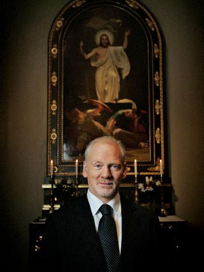 Séra Hjálmar Jónsson, dómkirkjuprestur.