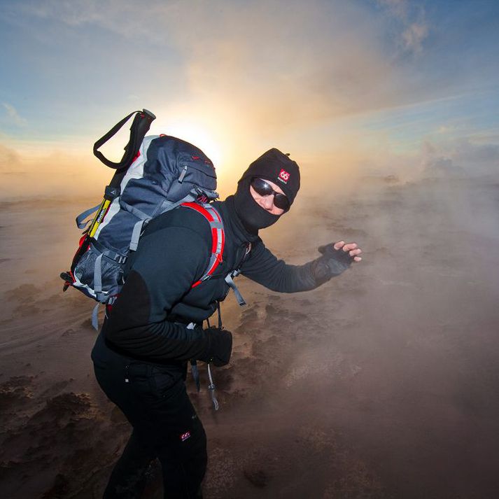 Jóhann Smári. „Ég er í gönguhóp sem heitir Fjallagarpar og -gyðjur og stundar, eins og nafnið gefur til kynna, fjallgöngur.”