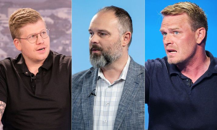 Þórarinn Hjartarson, Gísli Freyr Valdórsson og Hjörvar Hafliðason reka ein af vinsælustu hlaðvörpum landsins og hafa verið gagnrýnir á störf Fjölmiðlnefndar. 