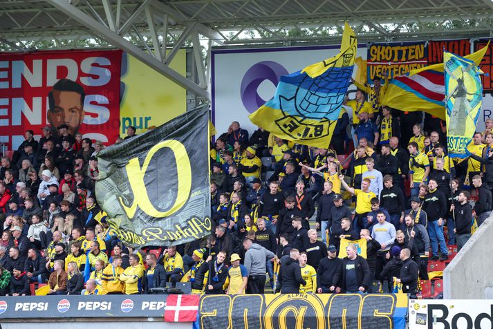 Brøndby-menn voru heldur betur ekki ánægðir með sína menn eftir leik.