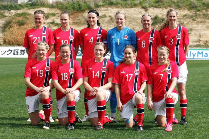 Norska landsliðið.