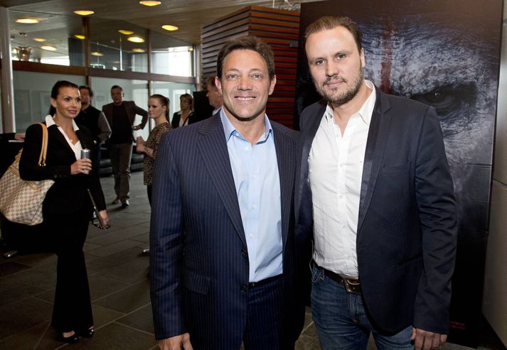 Jordan Belfort og Jón Gunnar Geirdal.
