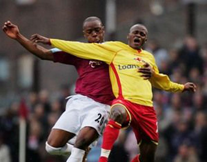 Al Bangura í leik með Watford.