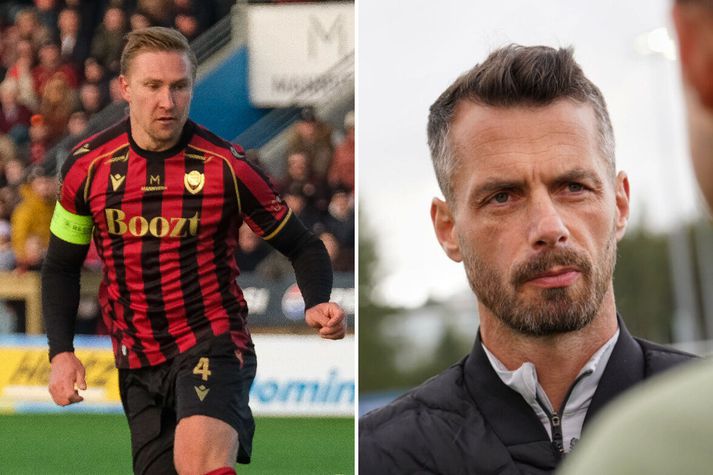 Oliver Ekroth gerði mistök í marki Breiðabliks í gærkvöld. Það segir þjálfari hans Sölvi Geir.