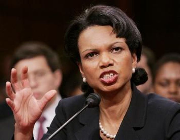 Condoleeza Rice.