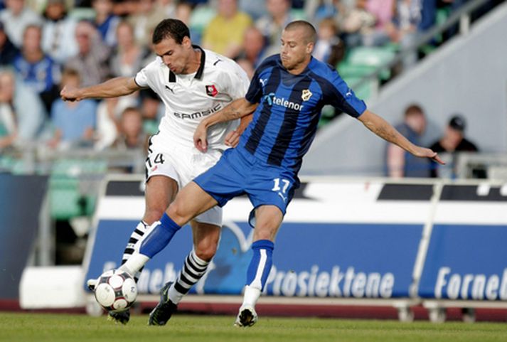 Pontus Farnerud skoraði eitt marka Stabæk í kvöld.