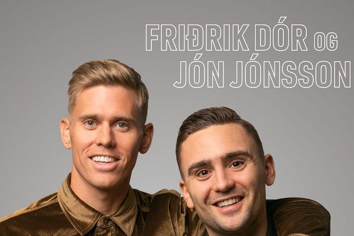 Friðrik Dór og Jón Jónsson eru mættir með jólaskapið á Íslenska listann á FM.