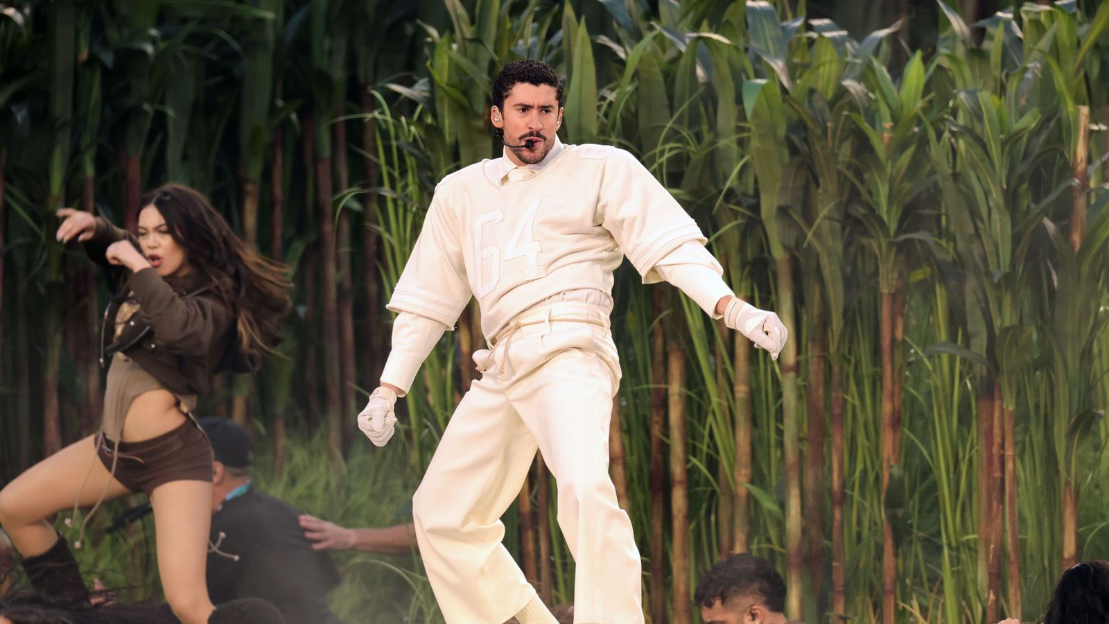 Svona var hálfleiksatriði Bad Bunny: „Guð blessi Ameríku“