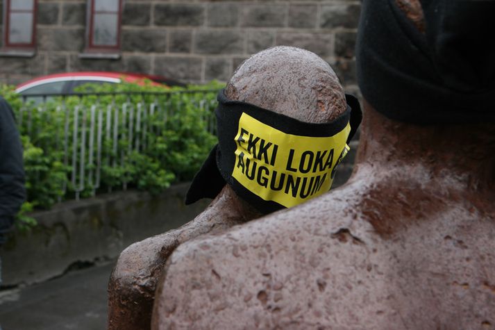 Aðgerðin hefst klukkan þrjú á Austurvelli.