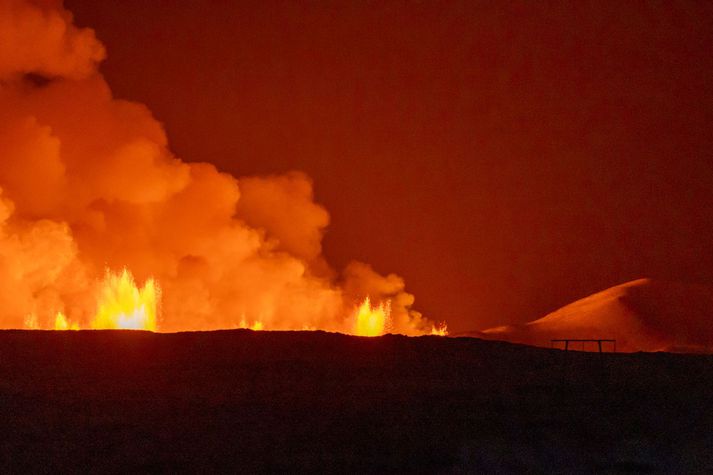 Framleiðnin var mikil fyrstu klukkustundirnar.