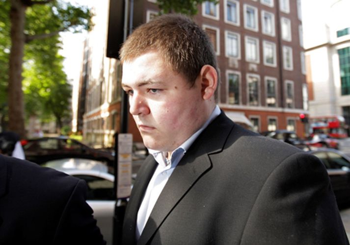 Jamie Waylett var dæmdur fyrir kannabisræktun í dag. Mynd/ AFP.