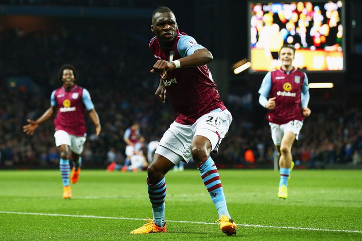 Christian Benteke var með þrennu í kvöld.