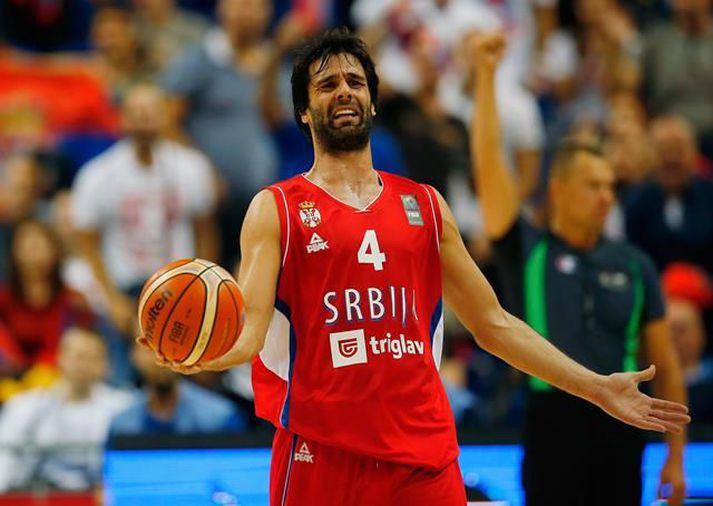 Teodosic og félagar eru komnir í undanúrslitin en margir spá þeim sigri á EM.