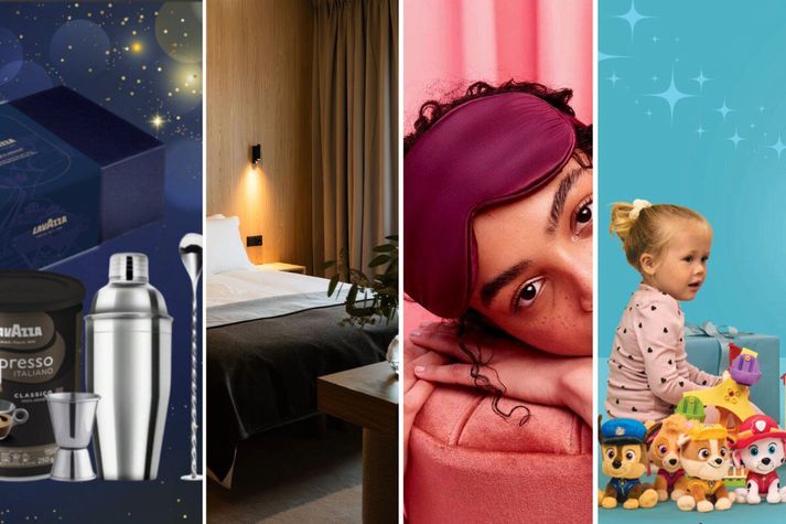 Við fengum nokkra samstarfsaðila til að hjálpa okkur með jólagjafahugmyndir. Lavazza búðin, Black Sand Hótel, Lífsstílsverslunin Maí og Kids Coolshop komu með frábærar tillögur.