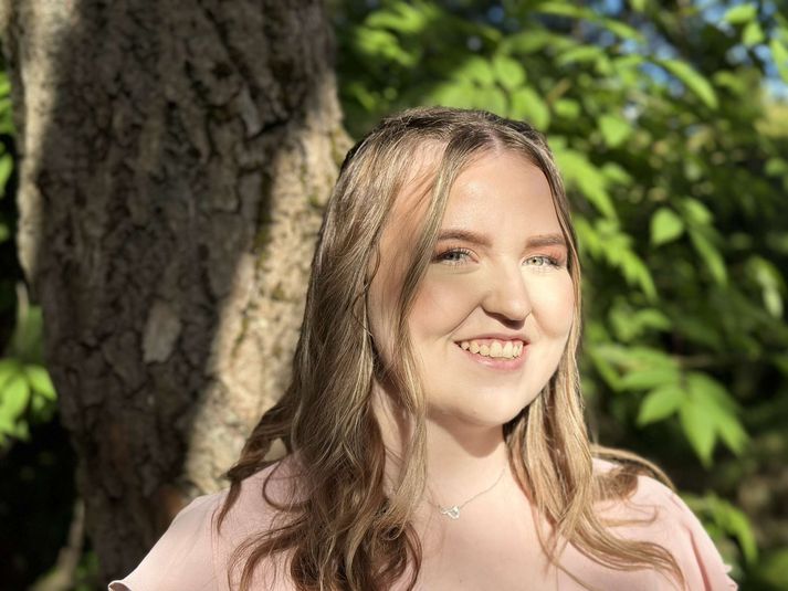 Alexandra Ada Hilmars Sigurjónsdóttir er þakklát fyrir þann stuðning sem hefur hjálpað henni í gegnum erfiða tíma. 