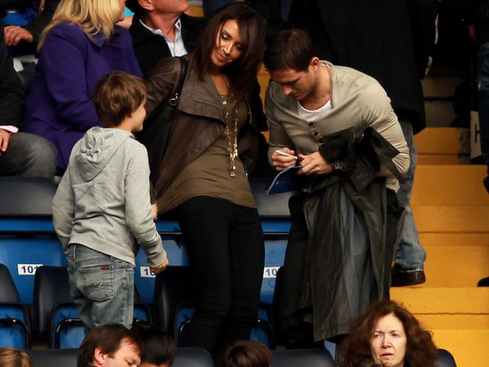 Frank Lampard hefur verið upp í stúku í tvo mánuði.
