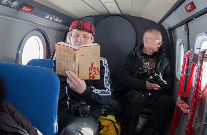 Hrafn, eða Tulugaq, floginn til Grænlands yfir páska og sannarlega ekki í fyrsta skipti.