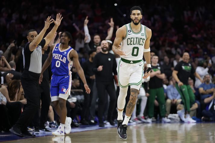 Jayson Tatum er lykilleikmaður Boston Celtics og einn af bestu leikmönnum deildarinnar .