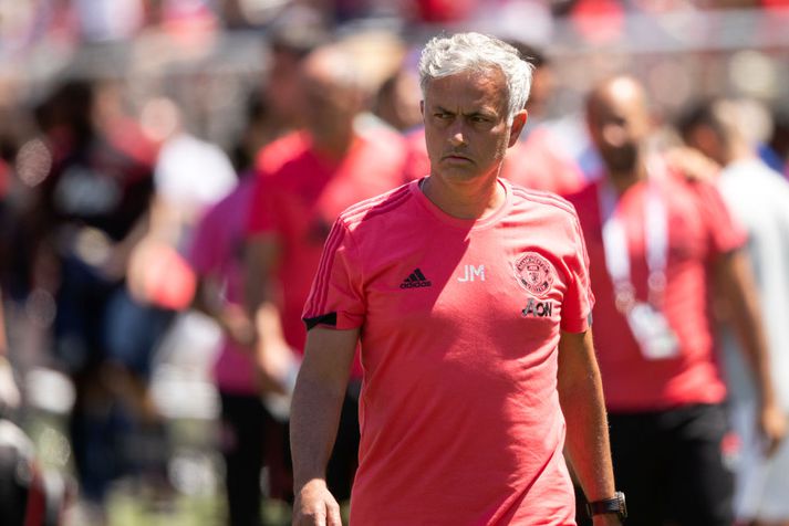 Mourinho er ekkert sérstaklega ánægður í Bandaríkjunum