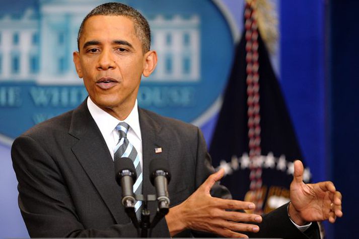 Barack Obama, forseti Bandaríkjanna.