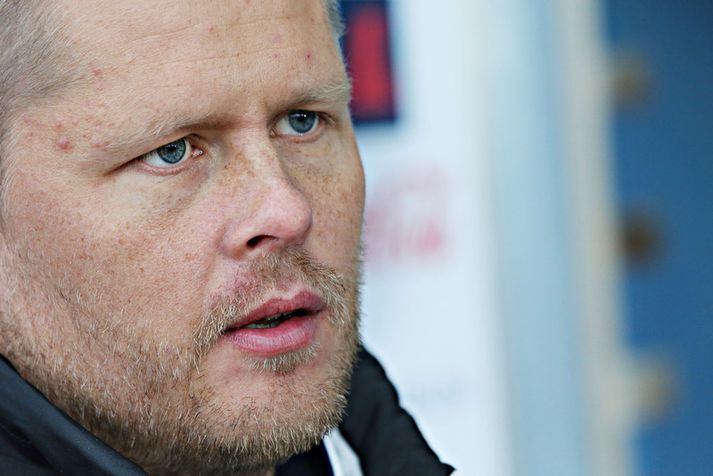 Sigurður Ragnar Eyjólfsson landsliðsþjálfari.