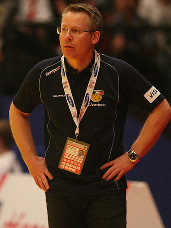 Guðmundur Guðmundsson, landsliðsþjálfari.