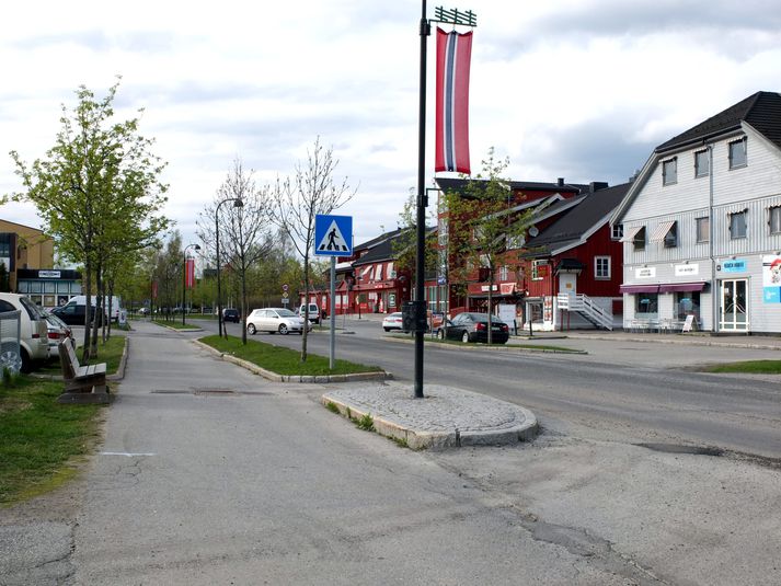 Frá bænum Ask í Gjerdum. Íbúar bæjarins eru um fimm þúsund. Myndin tengist fréttinni ekki beint.