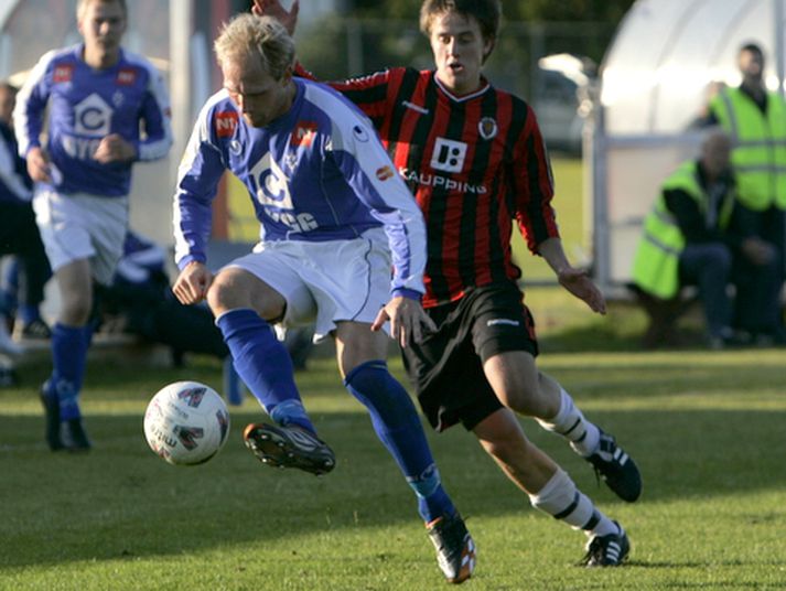 Guðni Rúnar Helgason og félagar í Stjörnunni eru á toppnum.