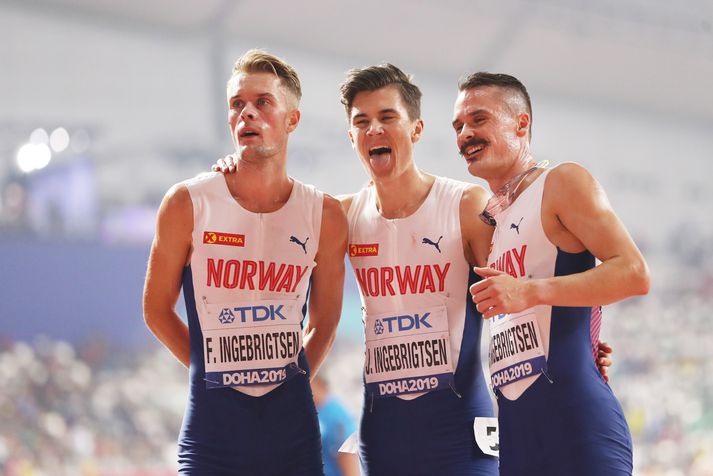 Bræðurnir Filip Ingebrigtsen, Jakob Ingebrigtsen og Henrik Ingebrigtsen hafa lengi verið í hópi bestu millivegahlaupara heims.