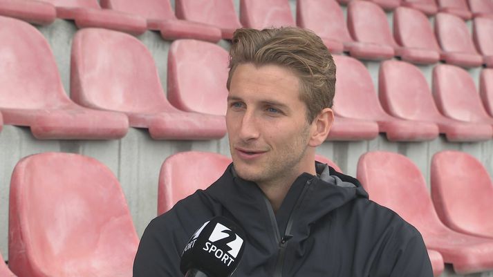 Frederick Schram verður mögulega með Val út tímabilið.