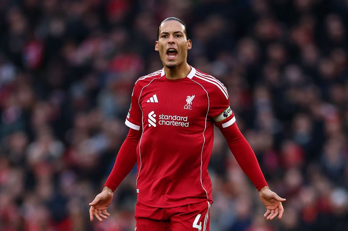 Virgil van Dijk og félagar í Liverpool misstu niður forskot og urðu að sætta sig við jafntefli gegn Burnley.